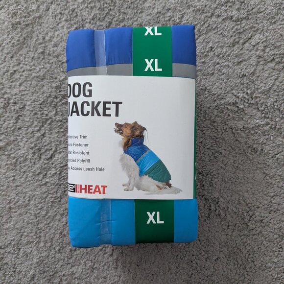 NWT 32 Degrees Heat/Water Resistant & Reflective Dog Jacket, L & XL - Picture 1 of 5